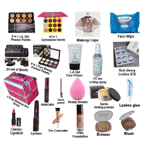 Full Complete Professional Makeup Kit