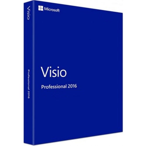 Microsoft Visio Professional 2016 PC Key Card