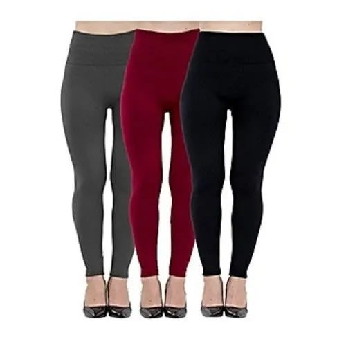 High Waist Ladies' Leggings - 3 In 1