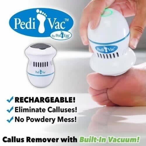 Rechargeable Electric Pedi Vac Foot Callus Remover