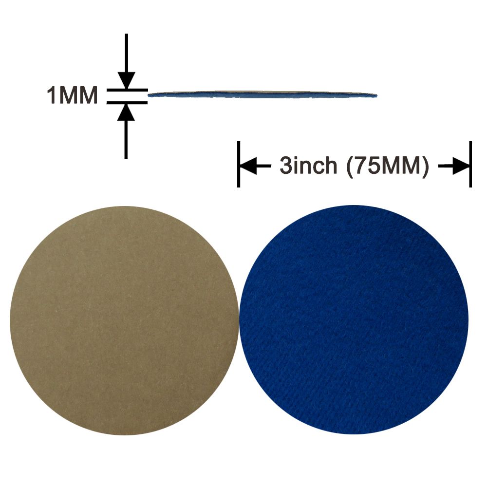 50pcs Wet Dry Sandpaper Assortment 80-7000 Grit Sander Disc 3inch75mm With Hook And Loop Sanding Pad