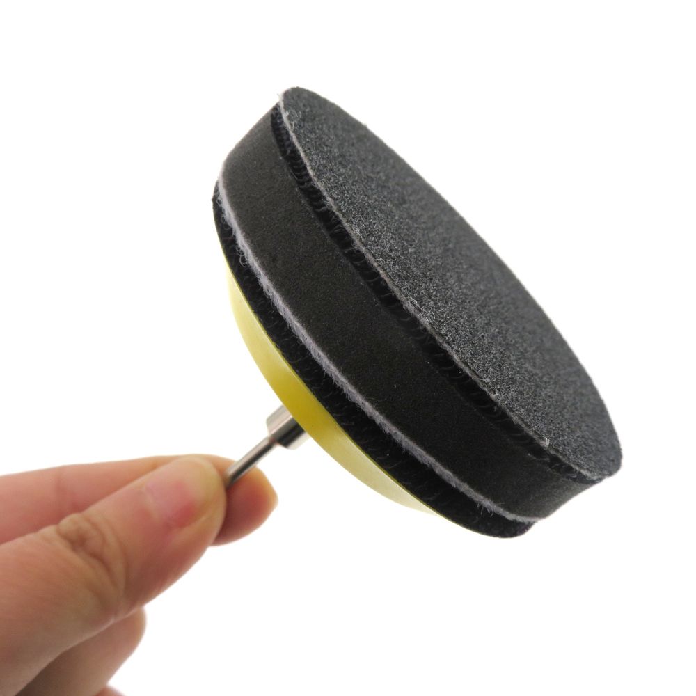 50pcs Wet Dry Sandpaper Assortment 80-7000 Grit Sander Disc 3inch75mm With Hook And Loop Sanding Pad