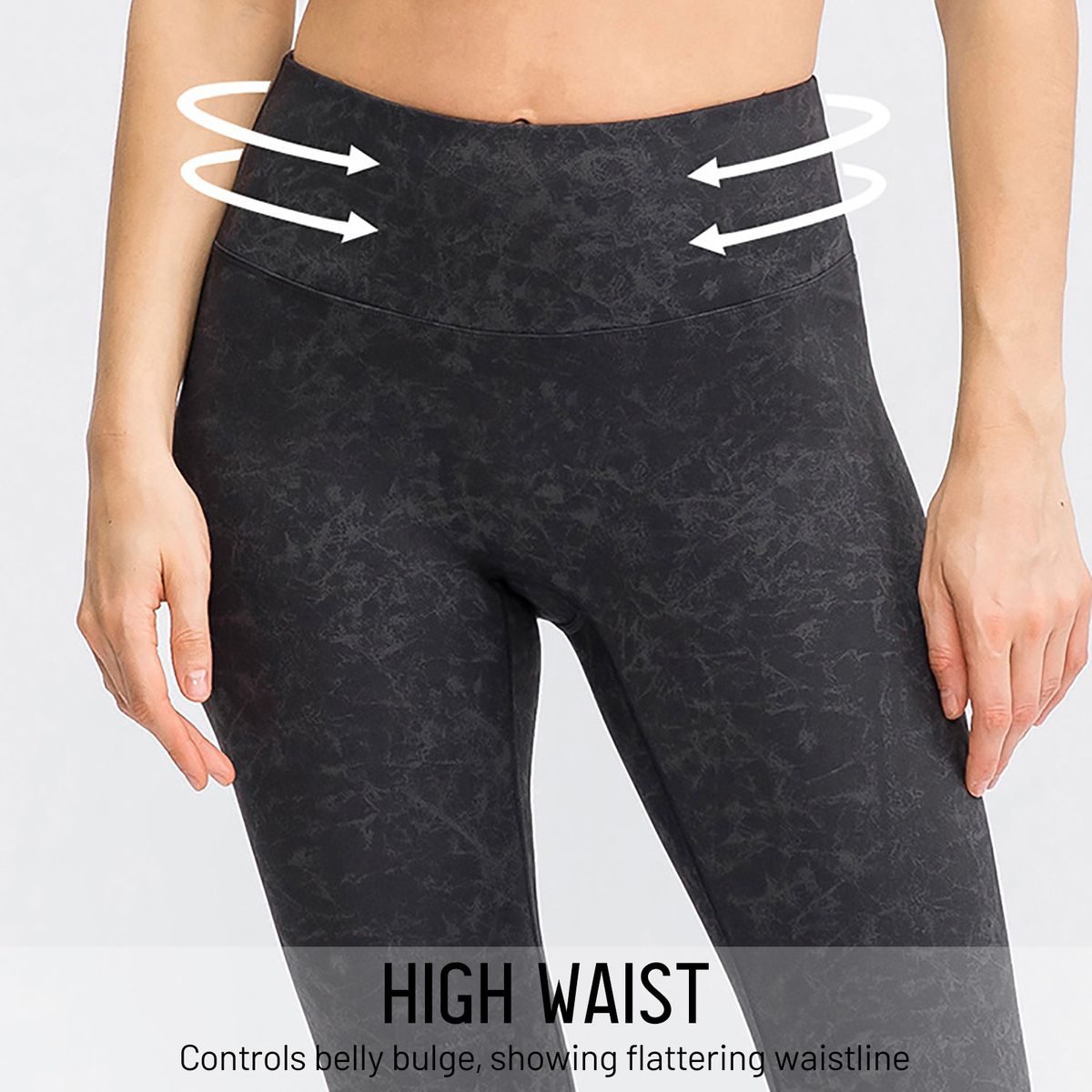 Women Yoga Leggings Quick Dry Non-See Through High Waist