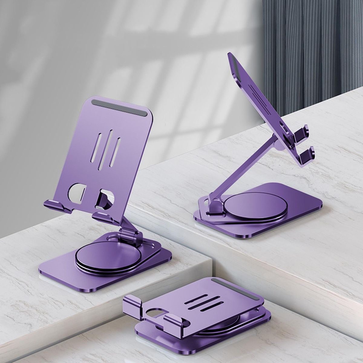 Mobile Phone Holder Anti-skid Cellphone Bracket Purple