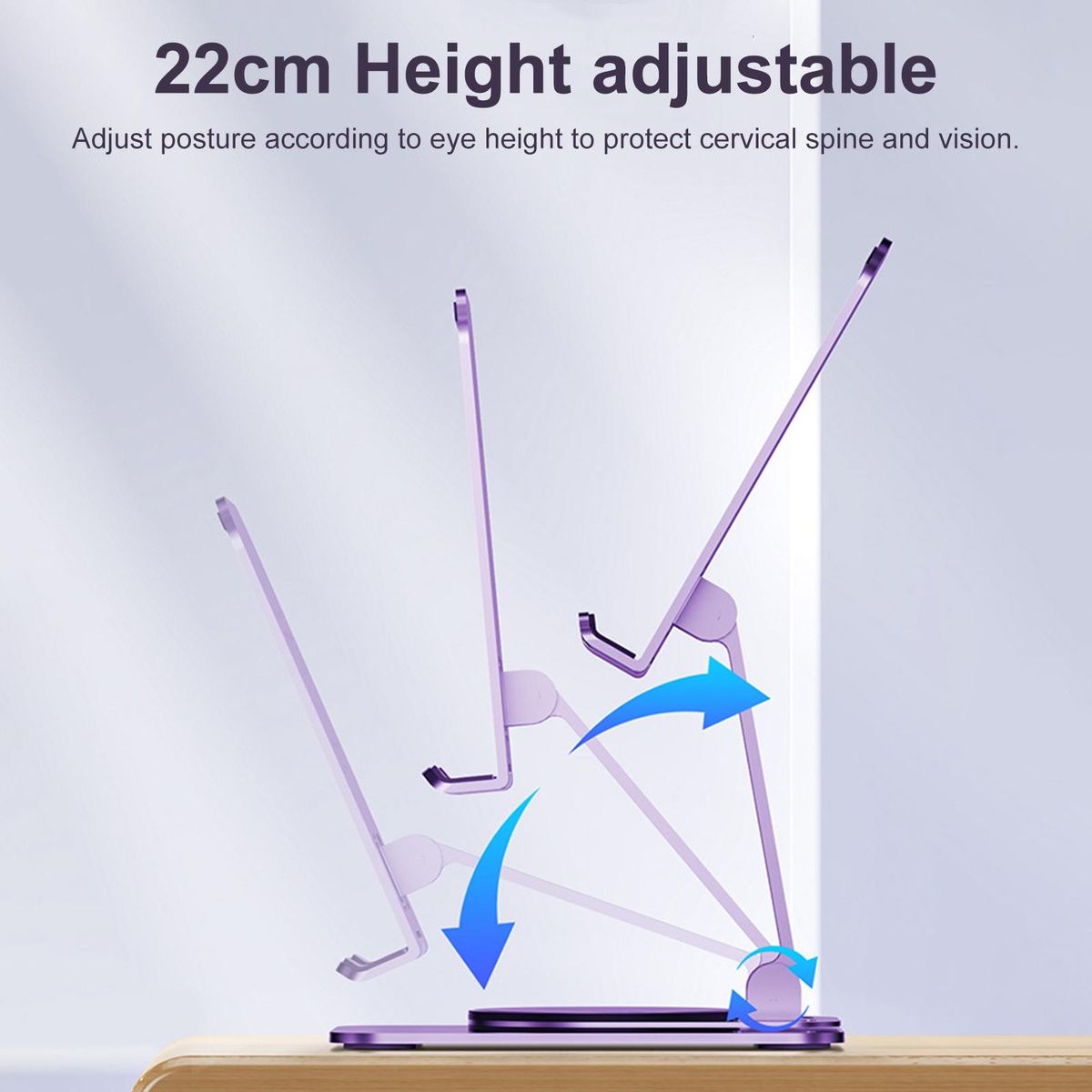 Mobile Phone Holder Anti-skid Cellphone Bracket Purple
