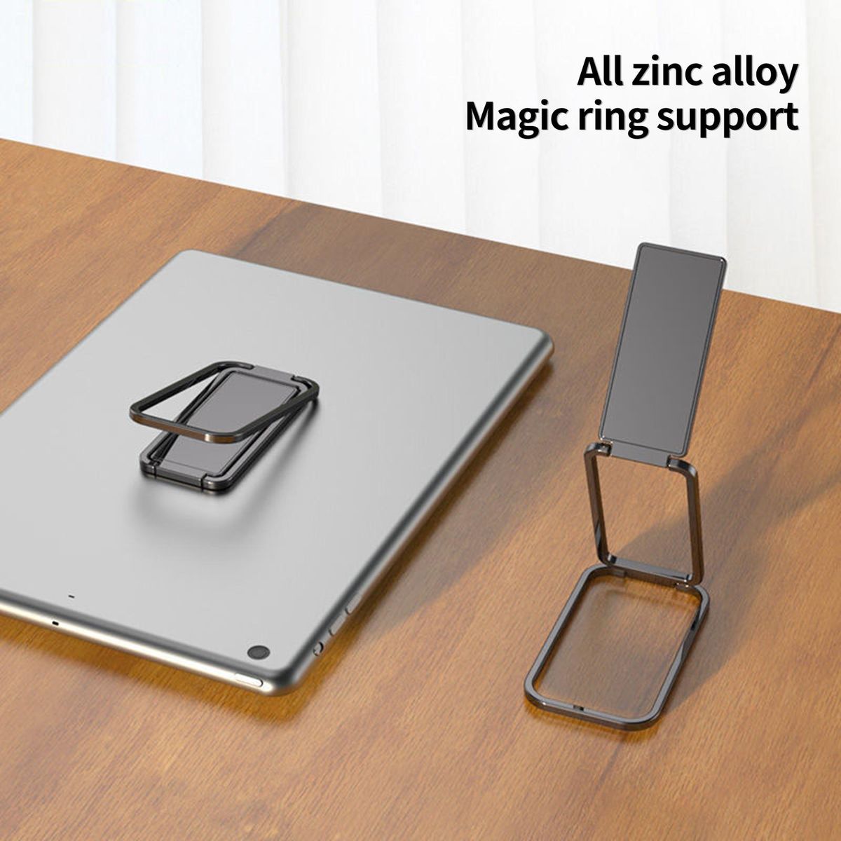Mobile Phone Holder No Marks Ring Phone Holder Black