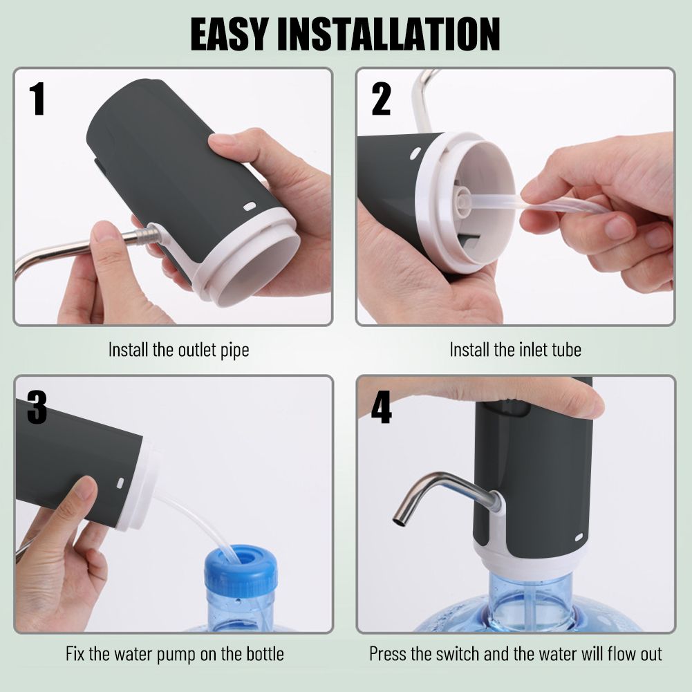 Intelligent Electric Water Dispenser - Large Capacity-Black