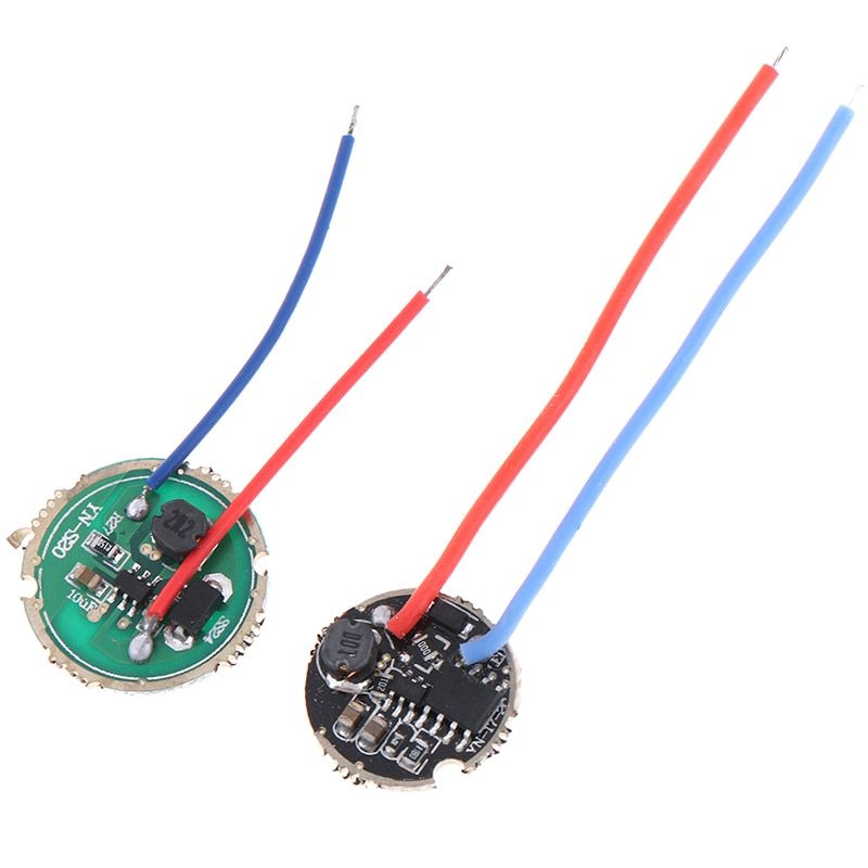 1Pc 3W LED Driver 17mm/20mm DC3.7V 1 Mode 5 Mode LED Flashlight Driver