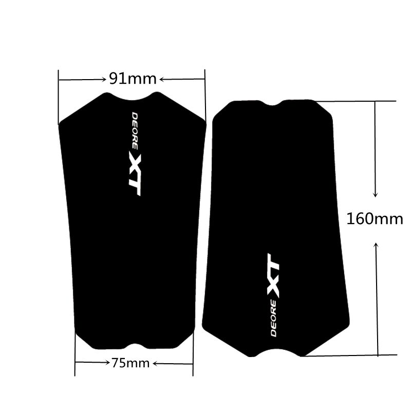 MTB Road Bike Crank Stickers for XT M8000 Vinyl Waterproof Sunscreen Antifade Bycicle Cycling  Protection Decals Free Ship