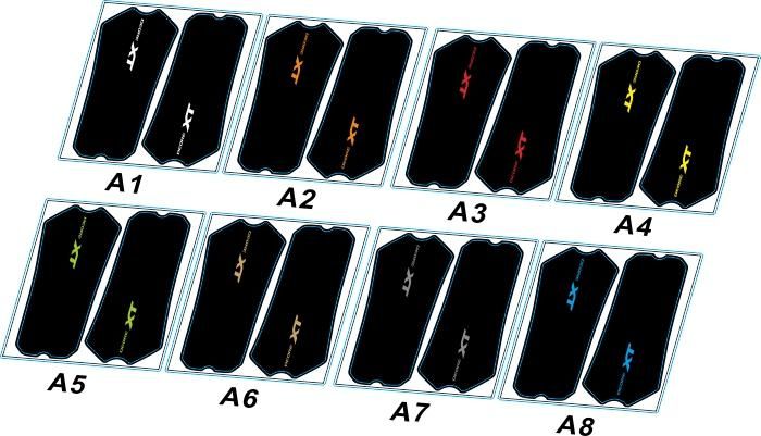 MTB Road Bike Crank Stickers for XT M8000 Vinyl Waterproof Sunscreen Antifade Bycicle Cycling  Protection Decals Free Ship