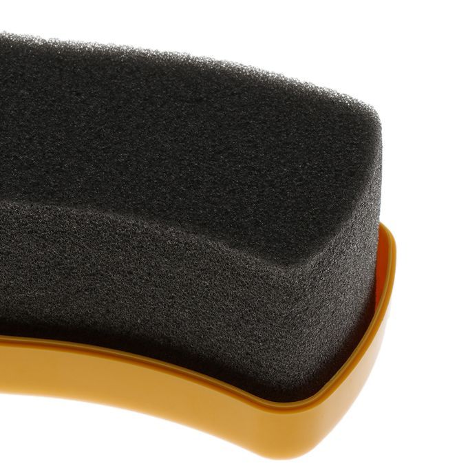 1X Quick Shine Shoes Shine Sponge Brush Polish Dust Cleaner Cleaning
