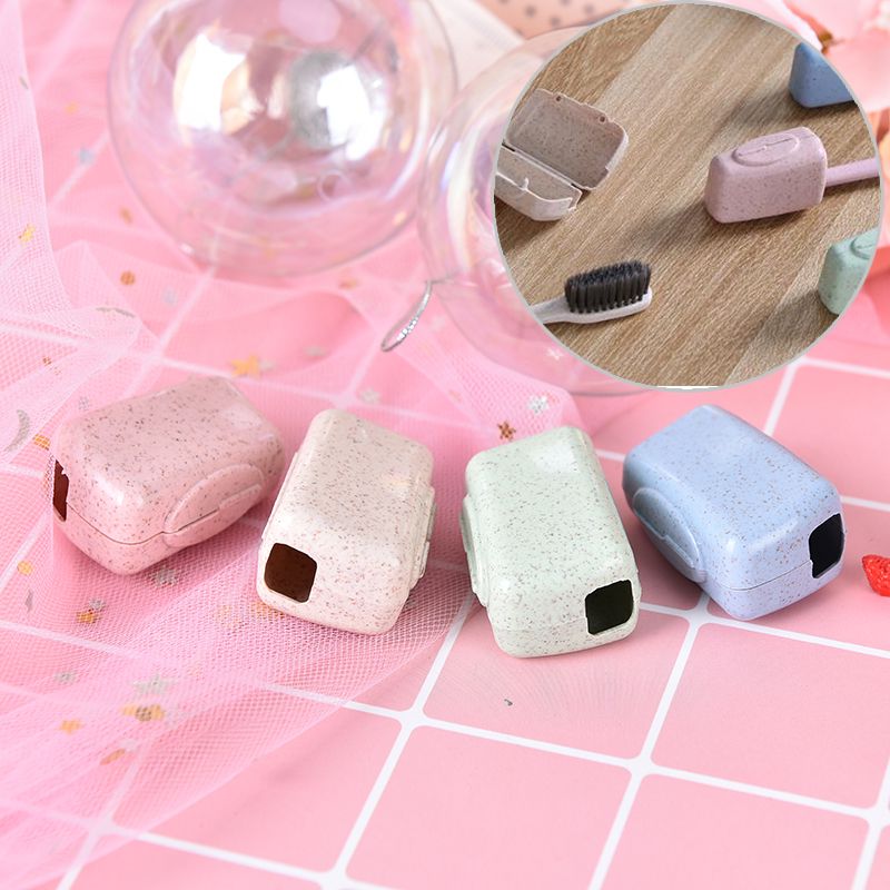 5pcs/set Portable Tooth Brush Cover Holder Toothbrush Brush