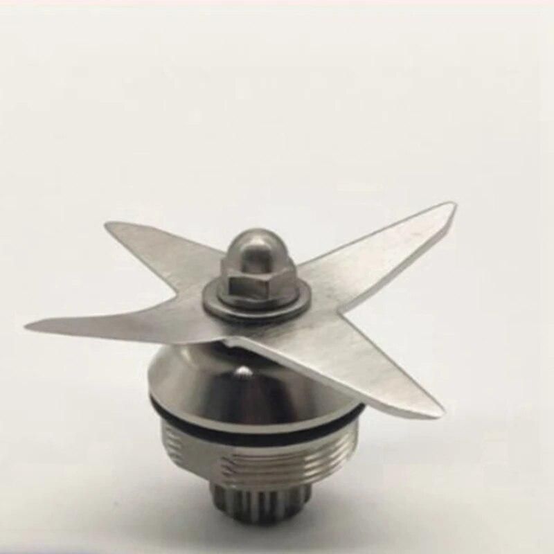 4X Blender Blade Stainless Steel 4-Leaf Wet Blade Assembly Spare Parts Fit For Vitamix Ice