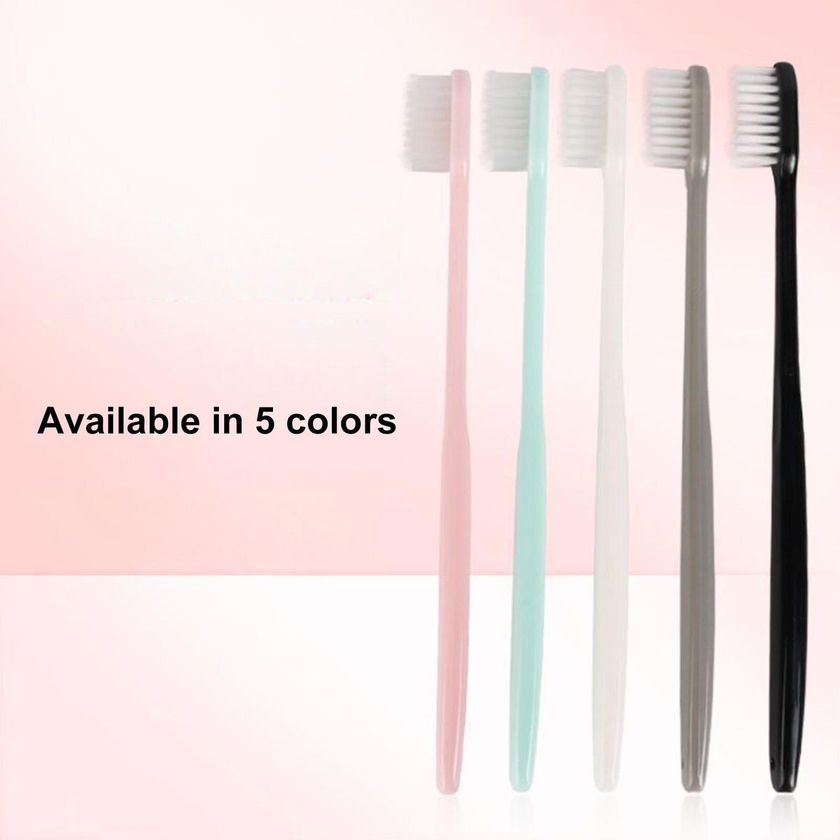 10PCS Toothbrush Set Adult Soft Toothbrush Set Travel Suit Deep Cleaning for Teeth Oral Care