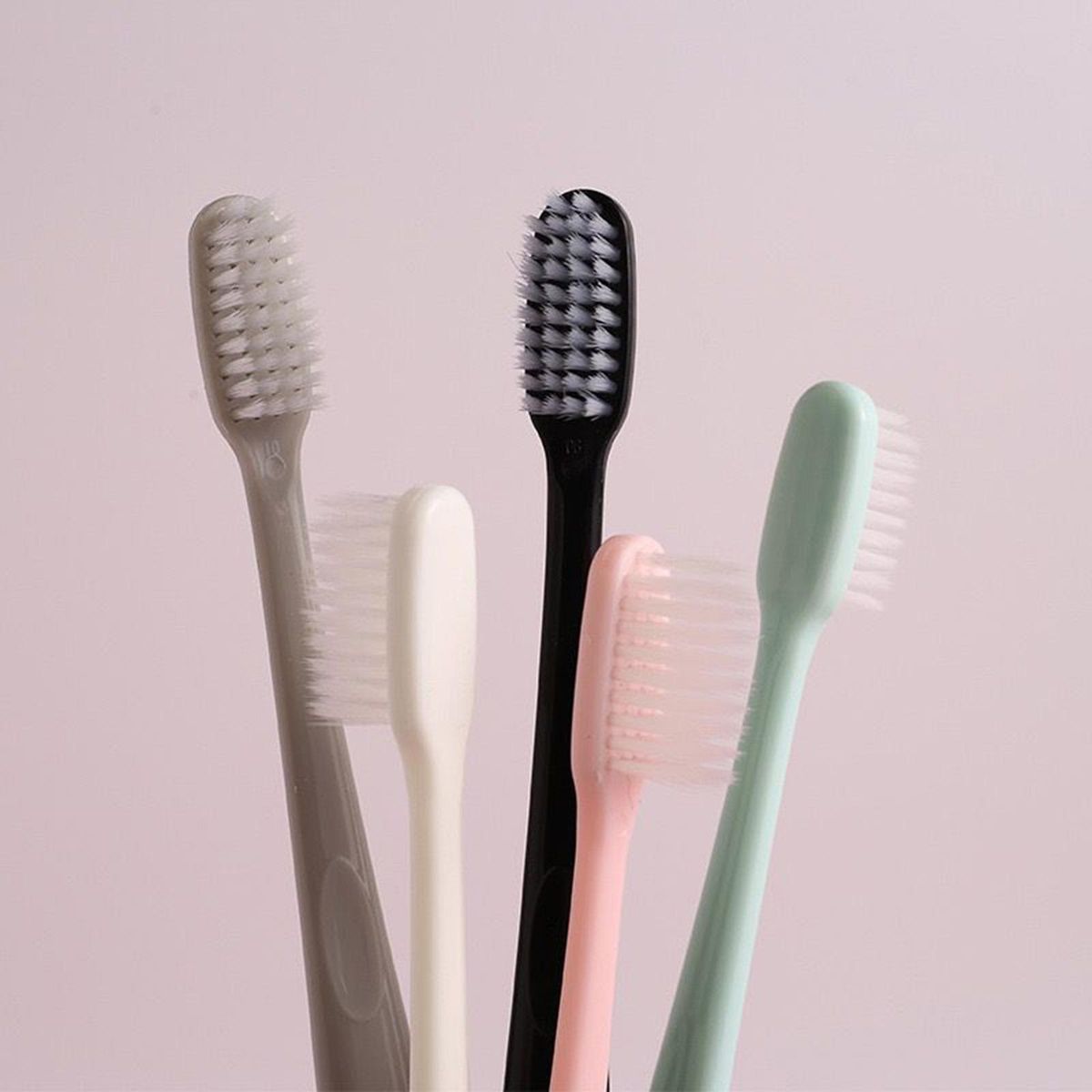 10PCS Toothbrush Set Adult Soft Toothbrush Set Travel Suit Deep Cleaning for Teeth Oral Care