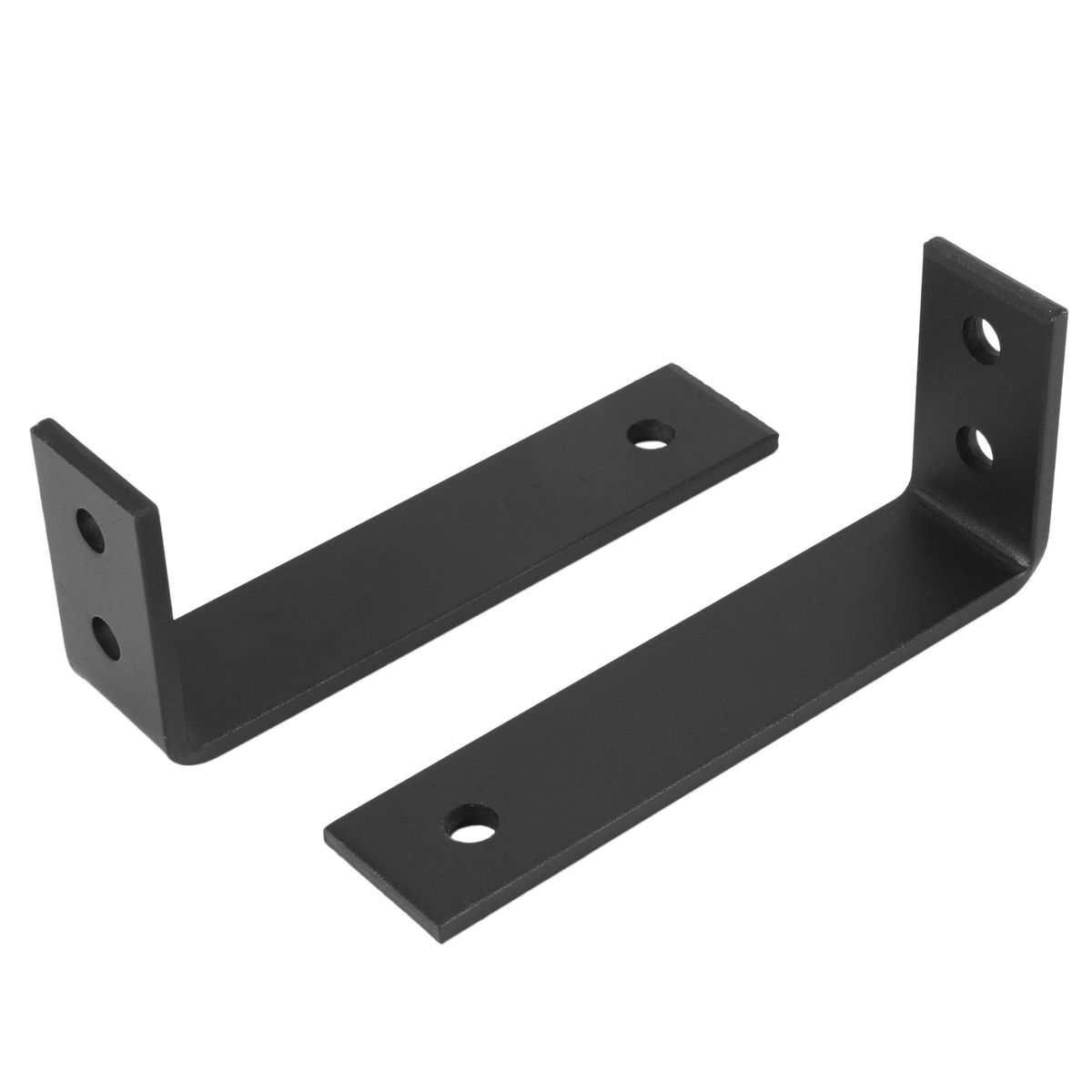 Steel Bypass Bracket Wall Mount Sliding Barn Doors Hardware Rack Part Z Design