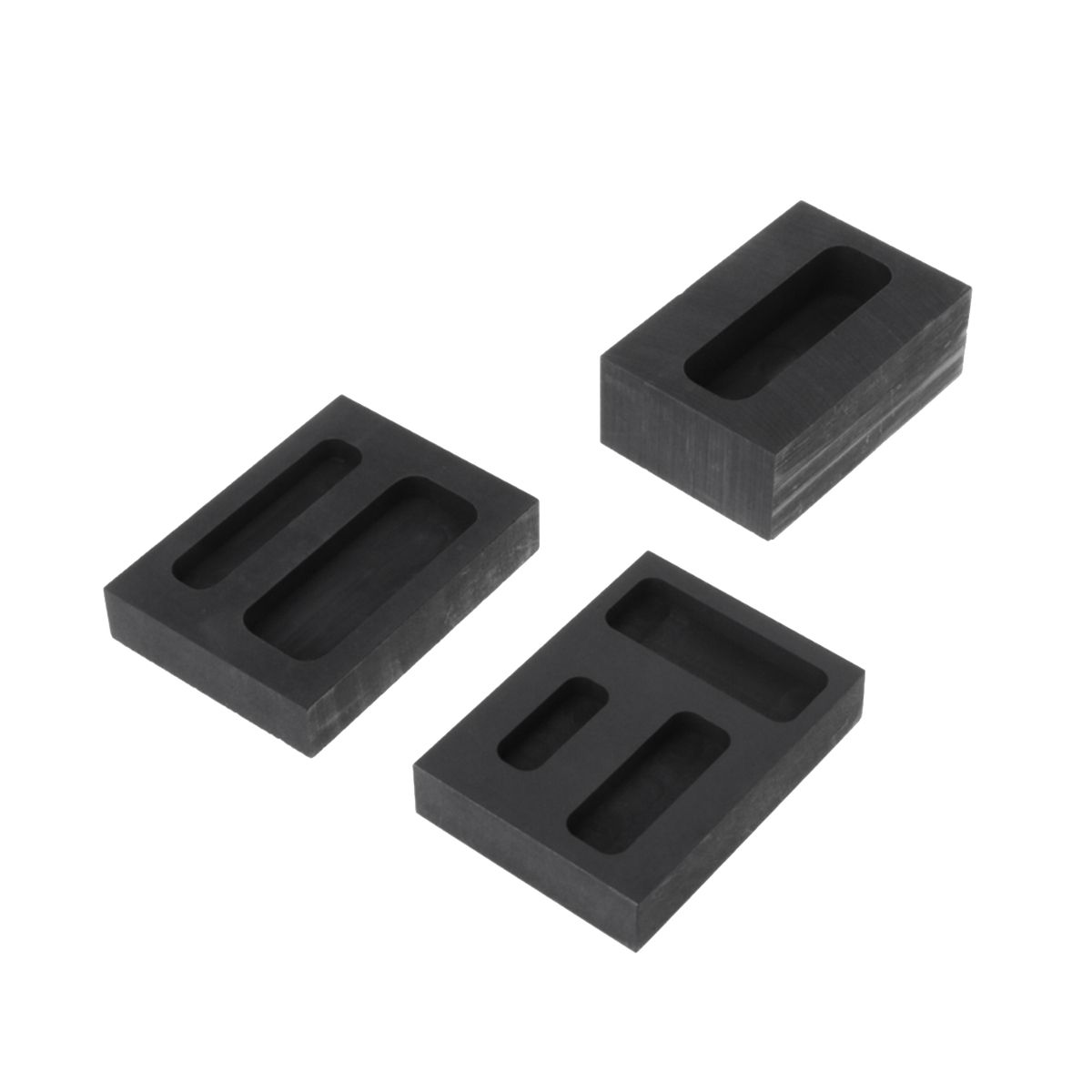 Gold Crucible Graphite Casting Ingot Mold Gold Silver