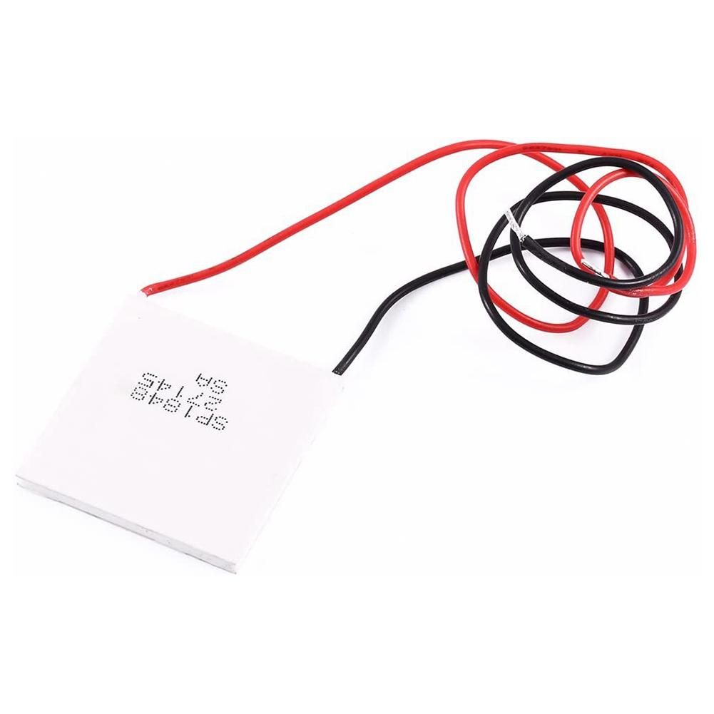 Thermoelectric Peltier Module High Temperature Thermoelectric Power Generator Peltier TEG 150CelsiusWhite 40X40mm