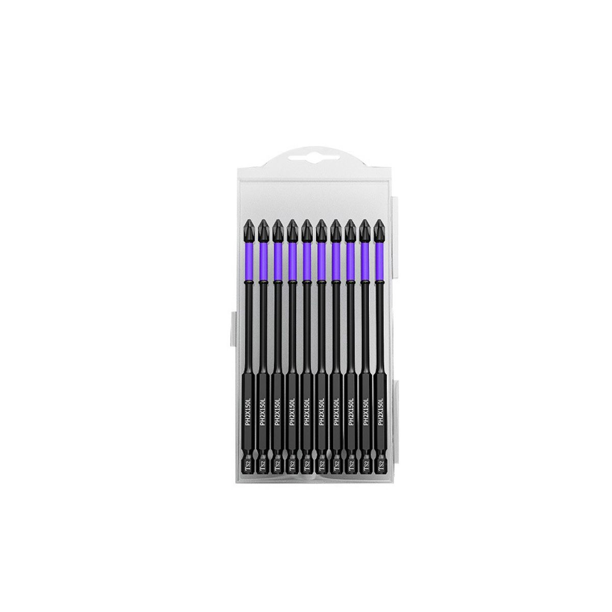 PH2 Magnetic Batch Head Crosses Screwdriver Impact Drill Bit Screw 150mm Non- Electric Screwdriver Power Tools