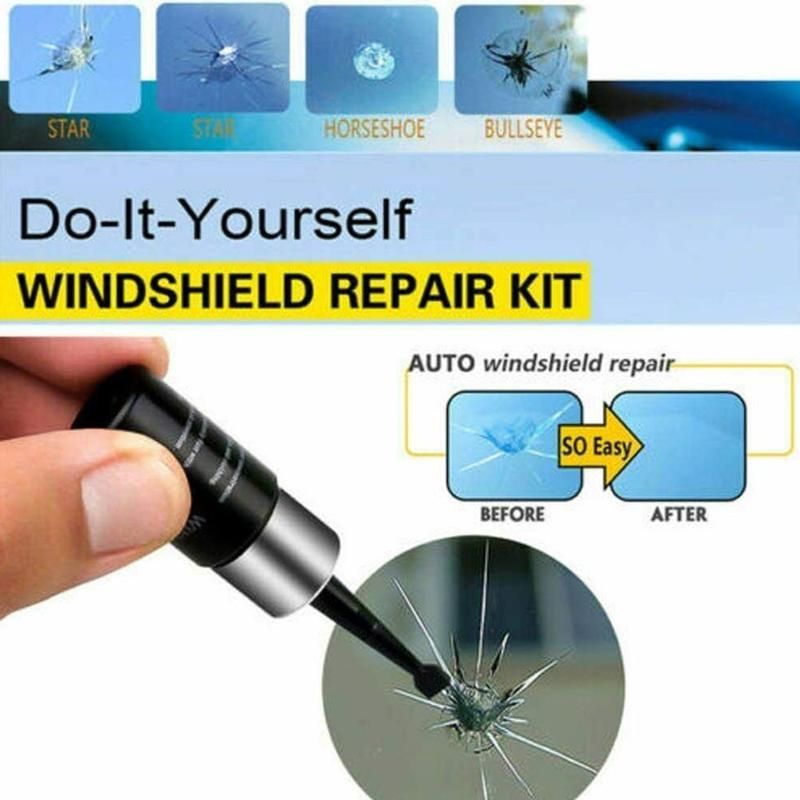 Kit Repair Glass Windshield Car Fix Automobile Crack Repair Tools Resin Set C Crack Z1Z6 Repair Kit Scratch Glass Window Agent