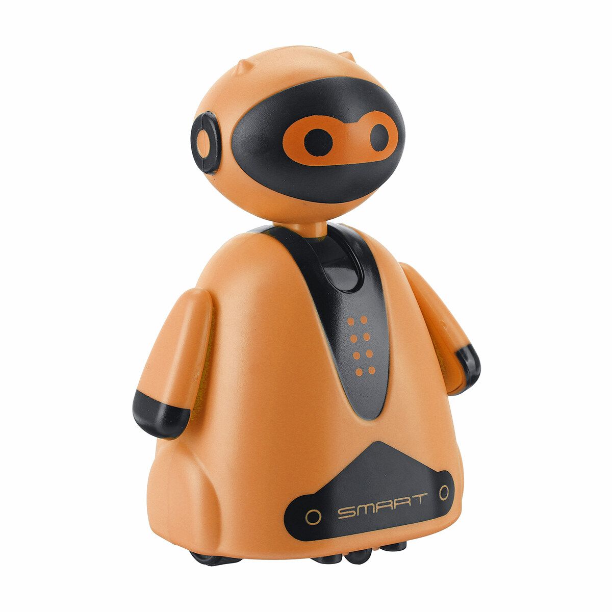 Scribing Induction Toy Creative Follow Any Drawn Line Pen Inductive Cute Robot With LED Light Children Toy Birthday Christmas Gift Orange