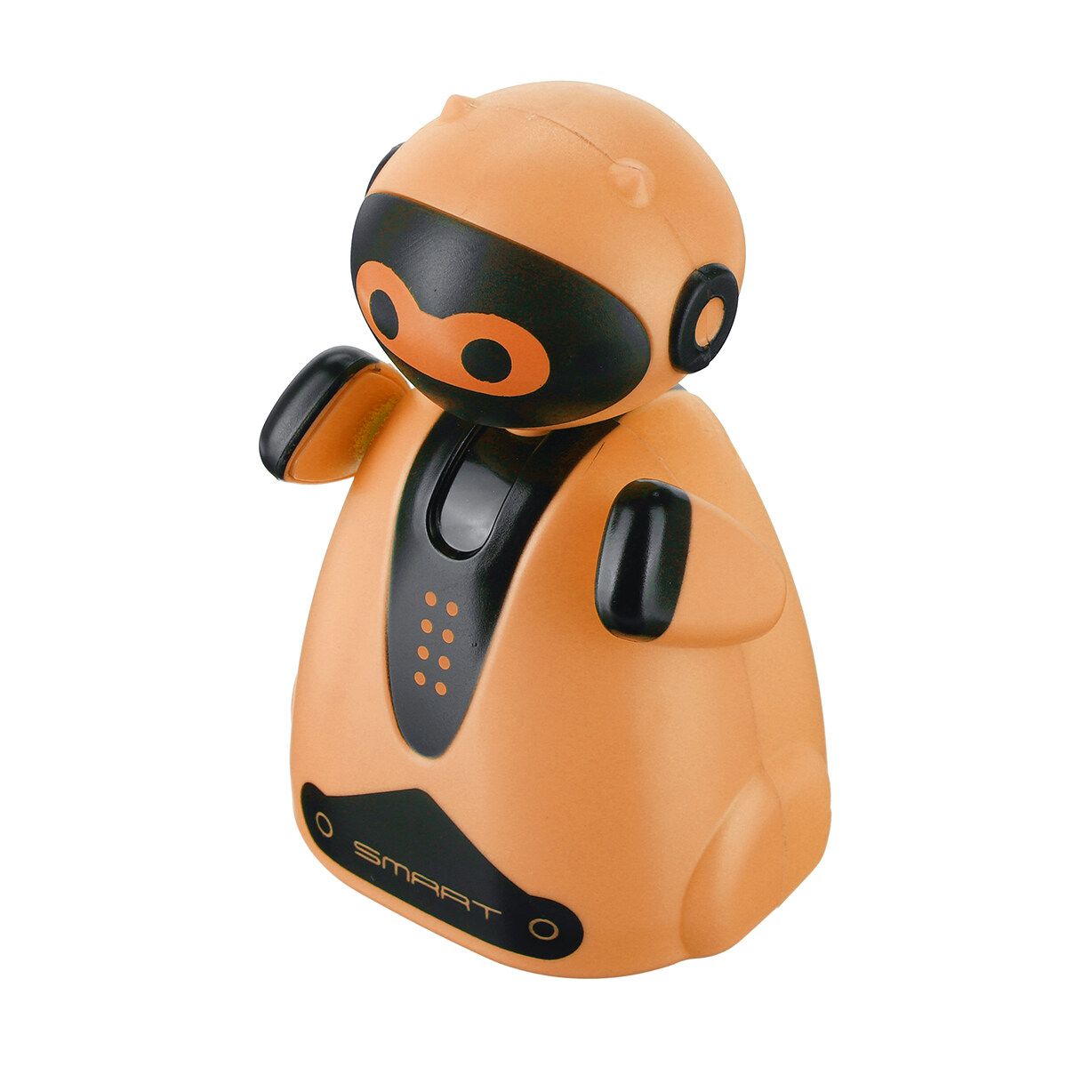 Scribing Induction Toy Creative Follow Any Drawn Line Pen Inductive Cute Robot With LED Light Children Toy Birthday Christmas Gift Orange