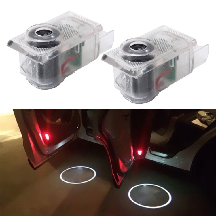 2 PCS LED Car Door Welcome Logo Lights For Volvo