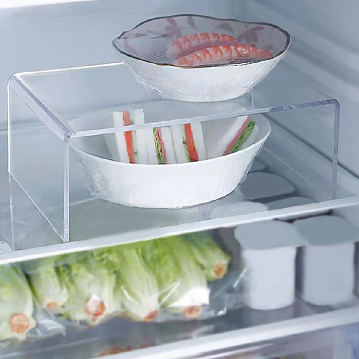 Acrylic Spice Rack, Counter Top Organizer For Kitchen Pantry, Cabinet,