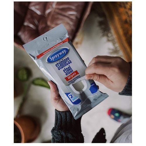 Stainless Steel Wipes Water-Based 20CT