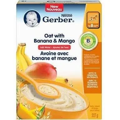 Oat With Banana & Mango