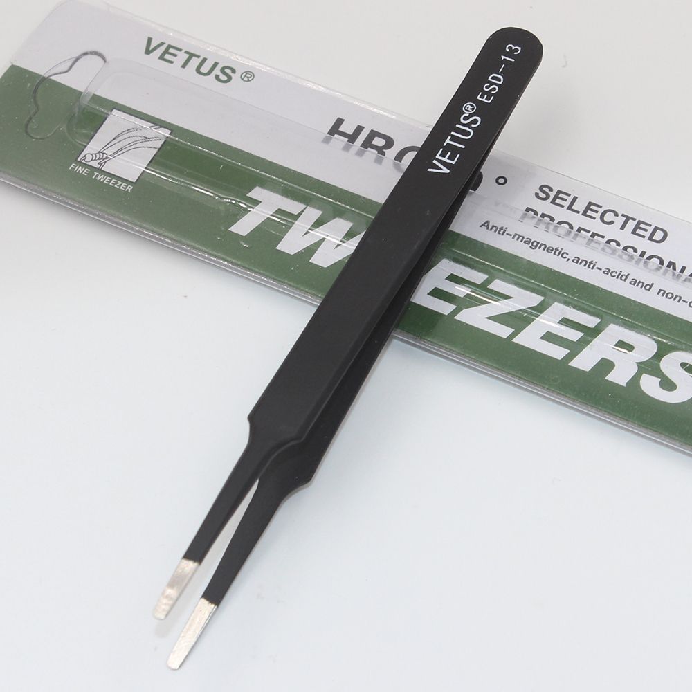 Anti-static ESD10-15 Tweezers Set For Soldering Station Weldingist Tools 6pcs/lot-ESD-10
