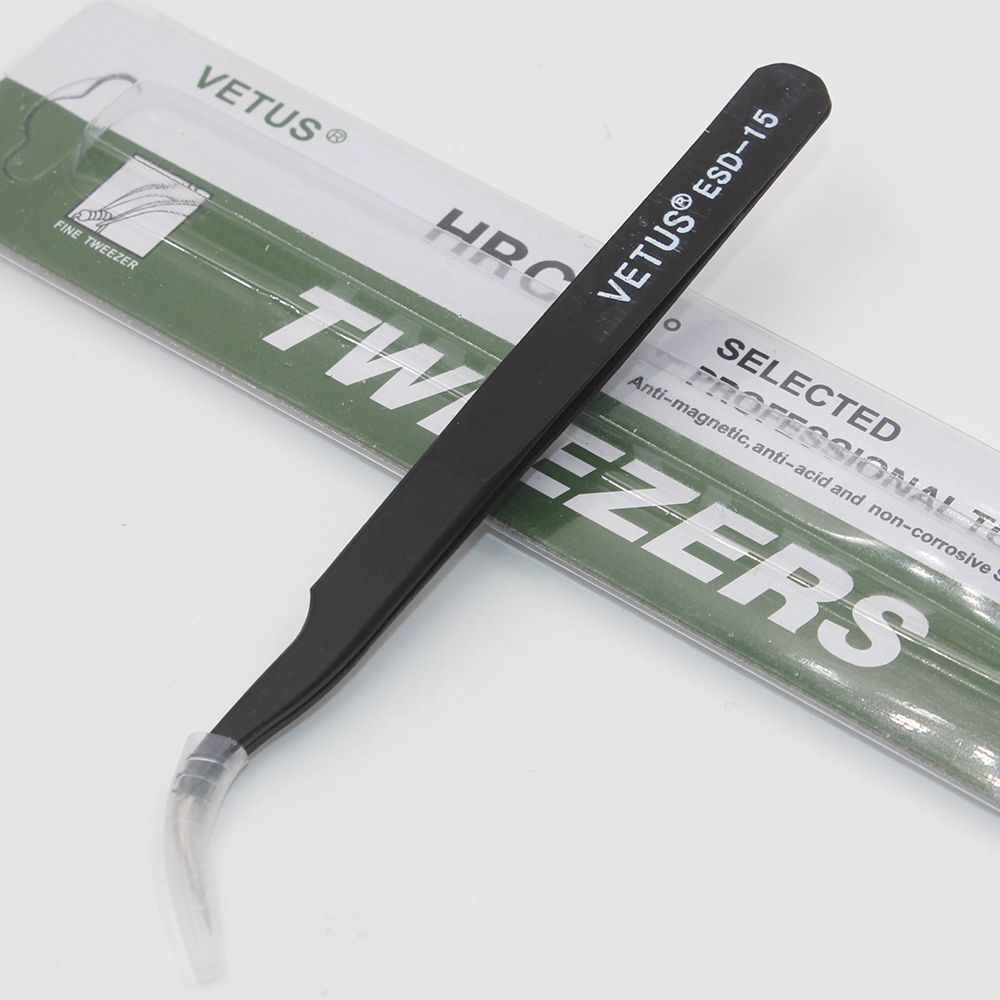 Anti-static ESD10-15 Tweezers Set For Soldering Station Weldingist Tools 6pcs/lot-ESD-10