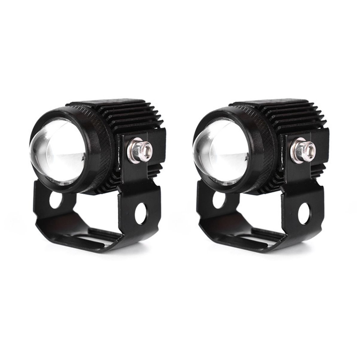 Universal 12V Mini Projector Lens Led Headlihgt Fog Driving