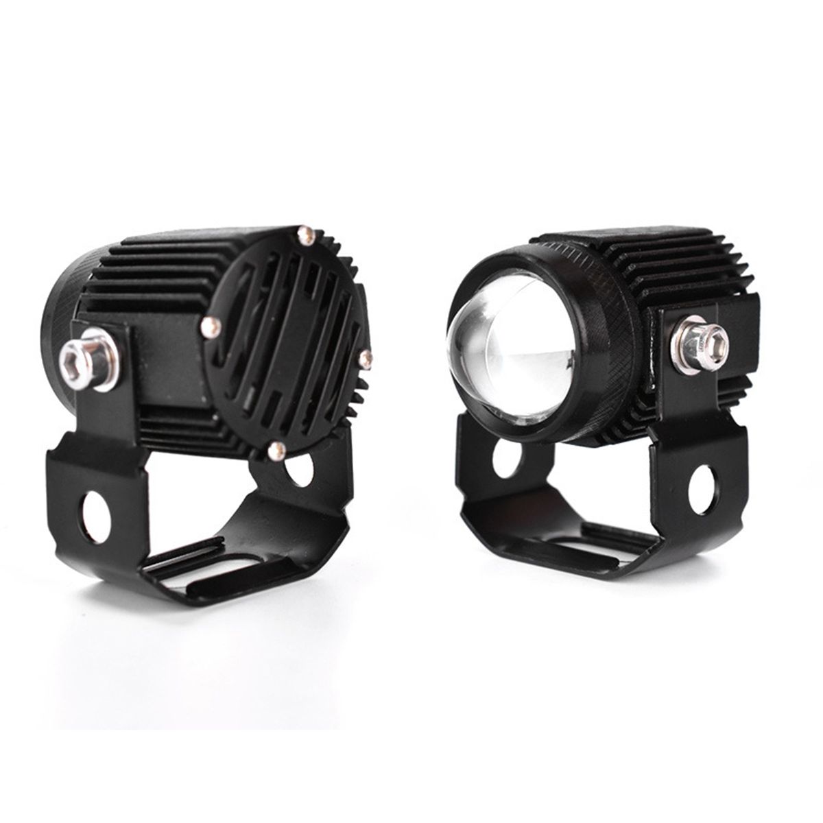 Universal 12V Mini Projector Lens Led Headlihgt Fog Driving
