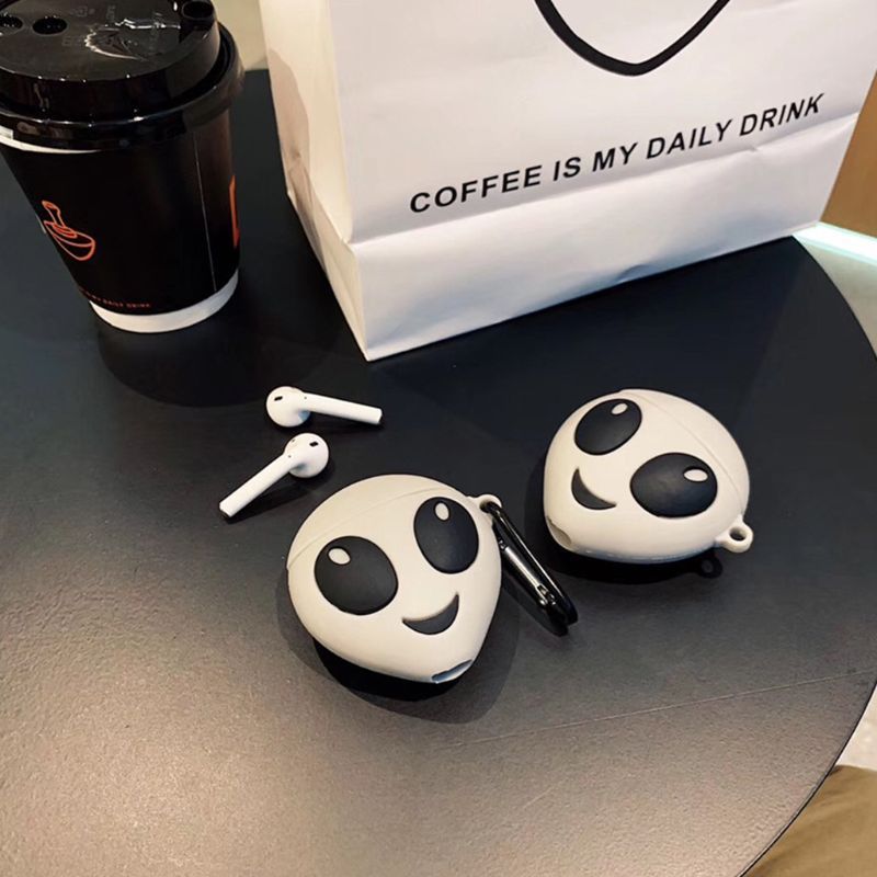 Unique Style Protective Case Silicone Cover With Carabiner For Airpods 1/2 3XUE