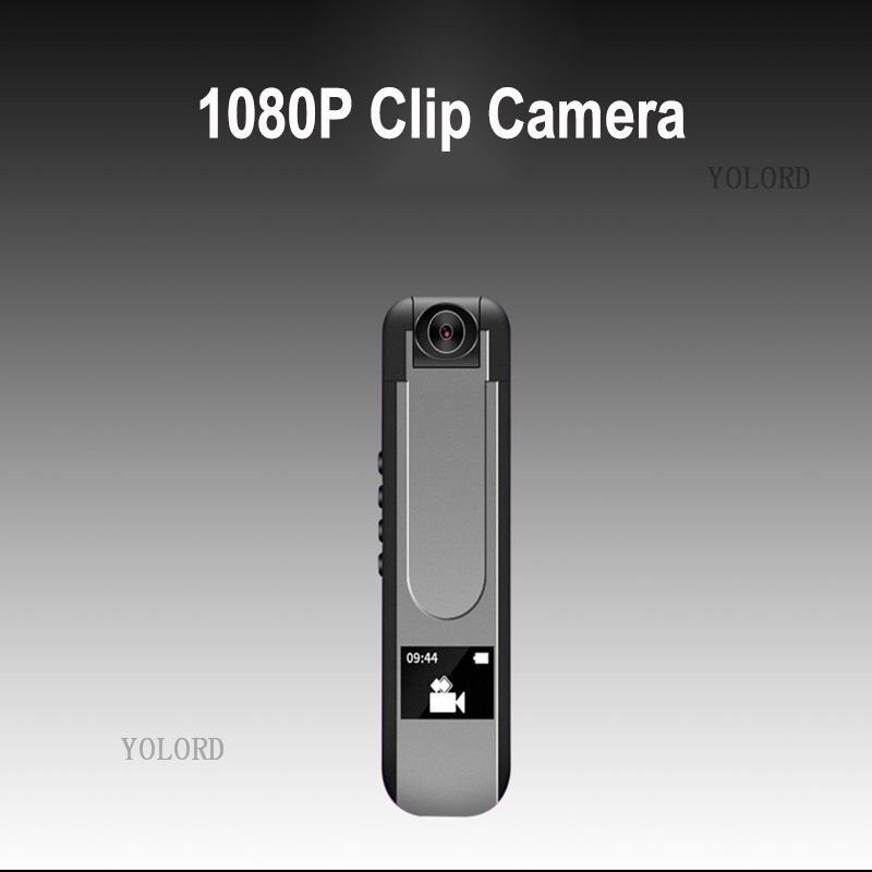Motion Detection Mini Secret Digital Audio Voice Video Recorder Back Clip HD 1080P Camera Body