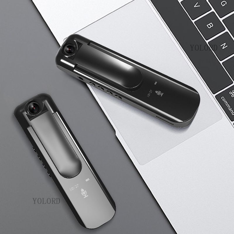 Motion Detection Mini Secret Digital Audio Voice Video Recorder Back Clip HD 1080P Camera Body