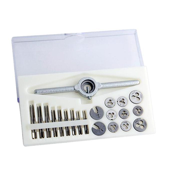 31PCS Fine Tap & Die Precision Set Metric M1-M2.5 For Metal And