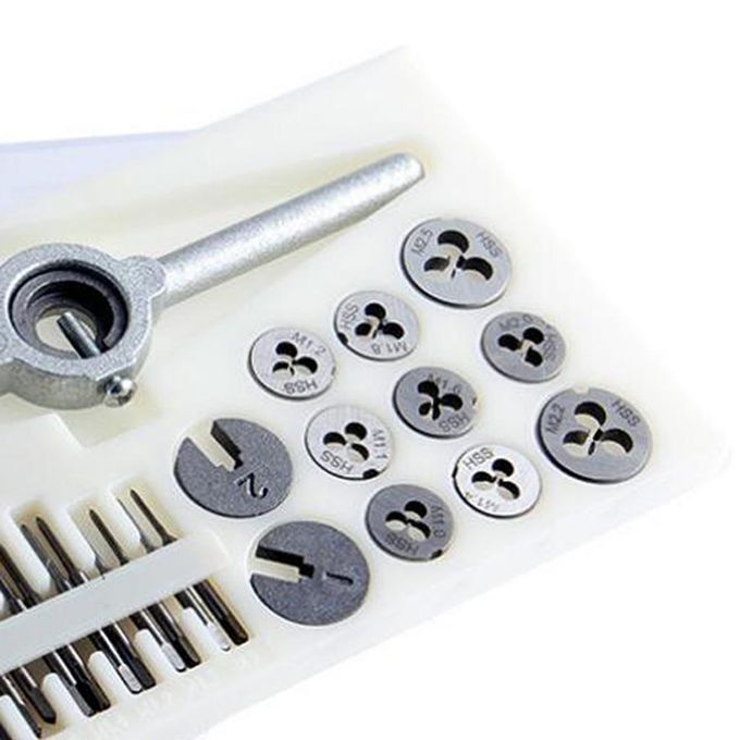 31PCS Fine Tap & Die Precision Set Metric M1-M2.5 For Metal And