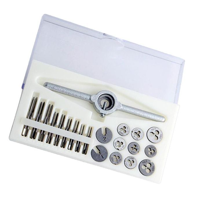 31PCS Fine Tap & Die Precision Set Metric M1-M2.5 For Metal And
