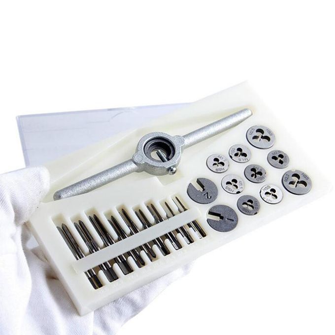 31PCS Fine Tap & Die Precision Set Metric M1-M2.5 For Metal And