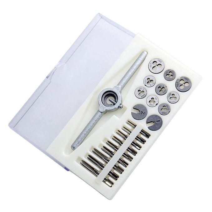 31PCS Fine Tap & Die Precision Set Metric M1-M2.5 For Metal And