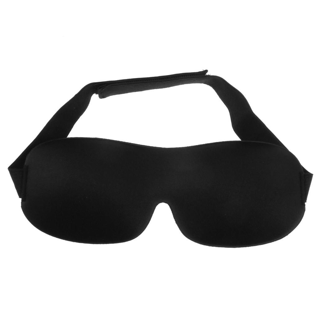 Women Men Cotton Travel Eye Mask Padded Shade Cover Rest Sleep