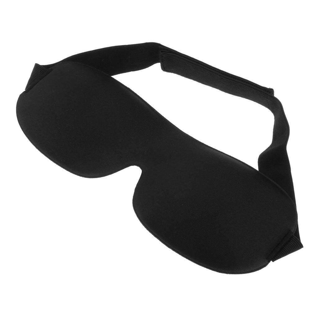Women Men Cotton Travel Eye Mask Padded Shade Cover Rest Sleep