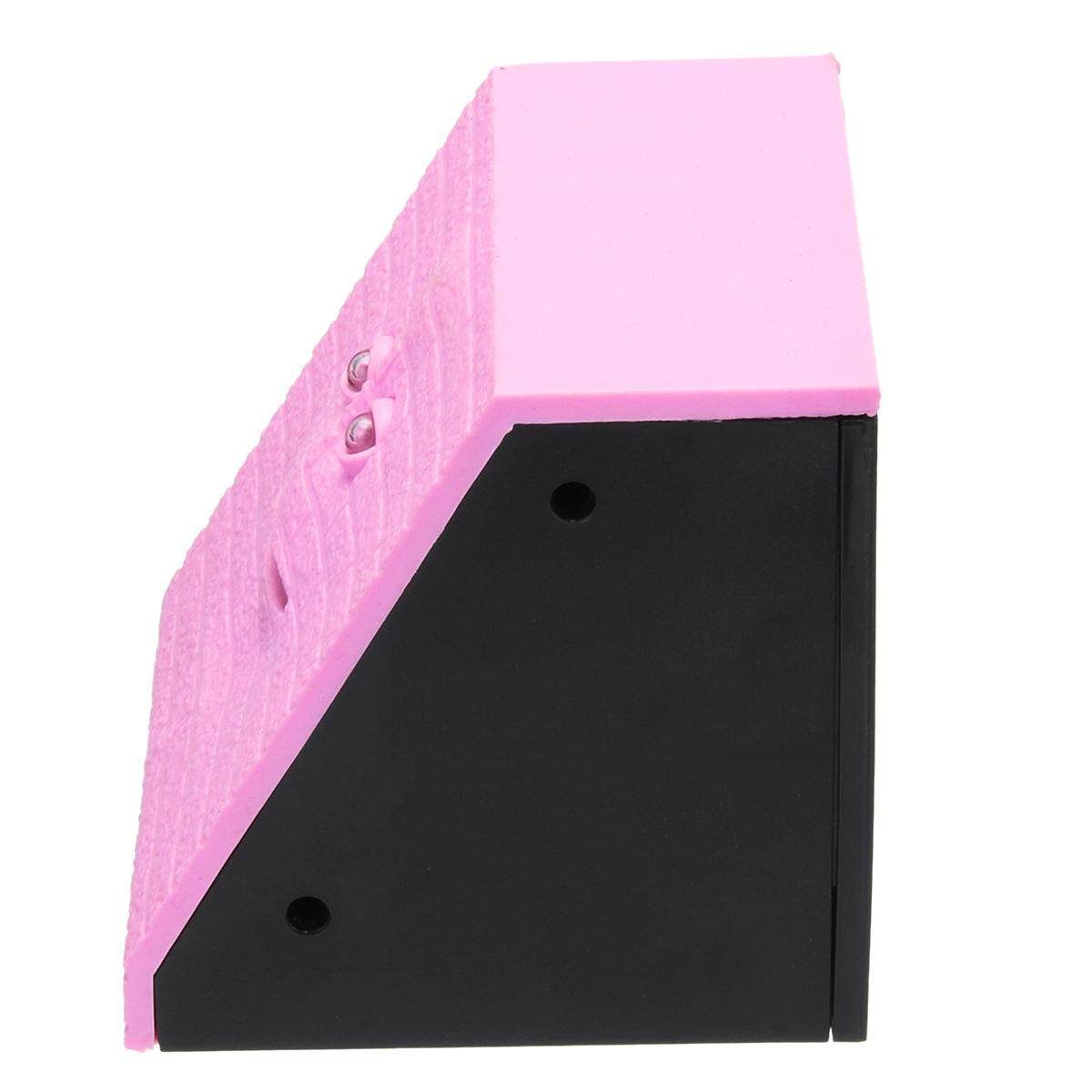 Funny Sensor Face Saving Eating Money Coin Box Brick Surface For Kids Gifts Pink Pink (pink)