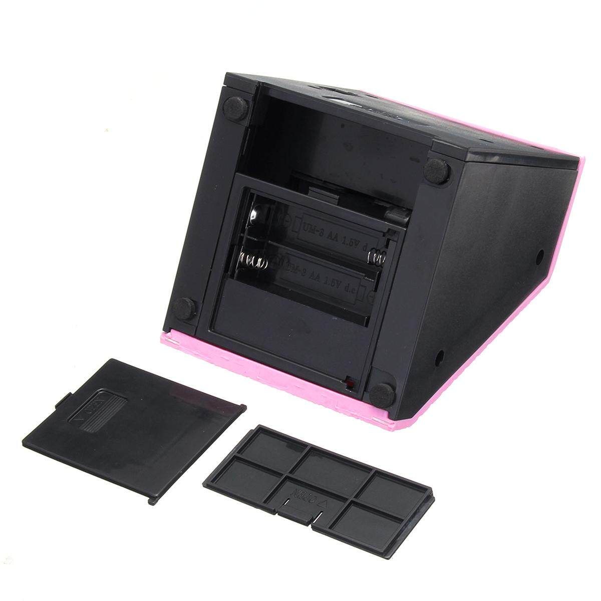 Funny Sensor Face Saving Eating Money Coin Box Brick Surface For Kids Gifts Pink Pink (pink)