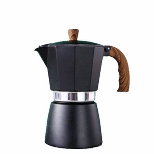 150ml Coffee Pot Coffee Maker Percolator Stove Top Pot Octagonal Aluminum Pot For Caking Coffee Kitchen Tools Stovetop Coffee Maker