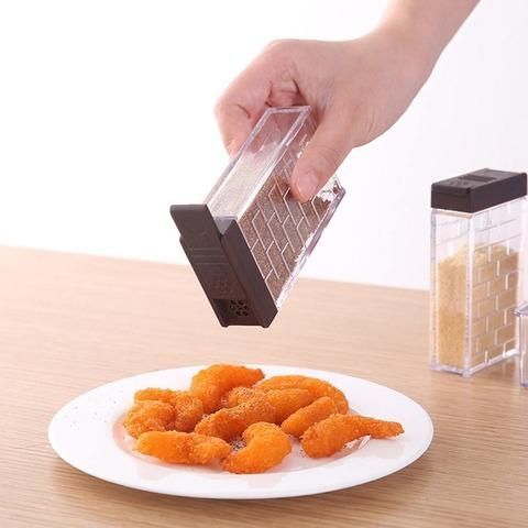 6pcs/set Spice Seasoning Box PP