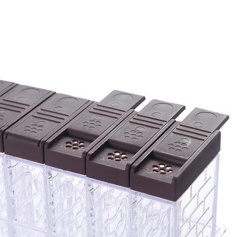 6pcs/set Spice Seasoning Box PP