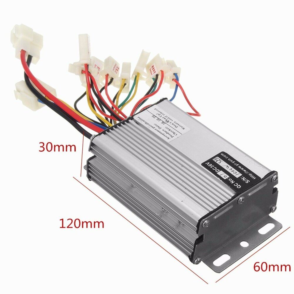 36V 1000W Electric Bicycle E-bike Motor Brush Scooter Speed Controller Box